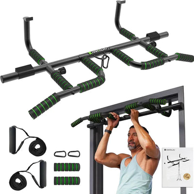 Ergonomic Grip Pull Up Bar